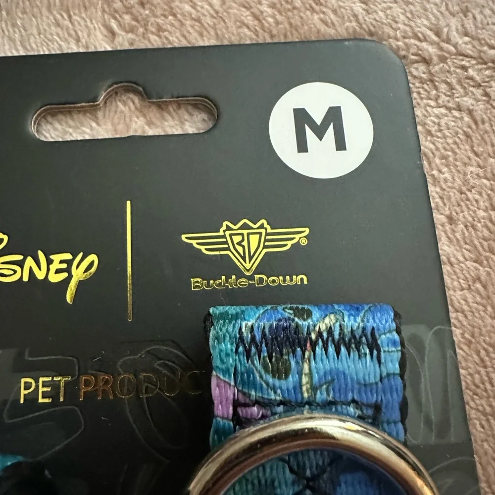 Leo and stitch dog collar and matching leash set